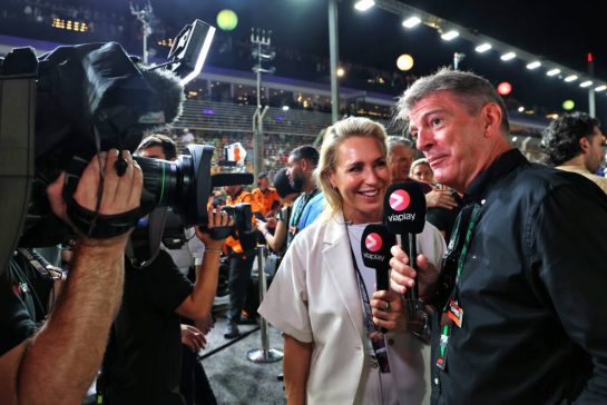 Graeme Lowdon (GBR) Cadillac Formula 1 Team, Team Principal on the grid.
05.10.2025. Formula 1 World Championship, Rd 18, Singapore Grand Prix, Marina Bay Street Circuit, Singapore, Race Day.
- www.xpbimages.com, EMail: requests@xpbimages.com © Copyright: Batchelor / XPB Images