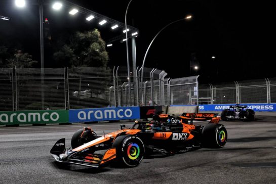 Oscar Piastri (AUS) McLaren MCL39.
05.10.2025. Formula 1 World Championship, Rd 18, Singapore Grand Prix, Marina Bay Street Circuit, Singapore, Race Day.
- www.xpbimages.com, EMail: requests@xpbimages.com © Copyright: Rew / XPB Images