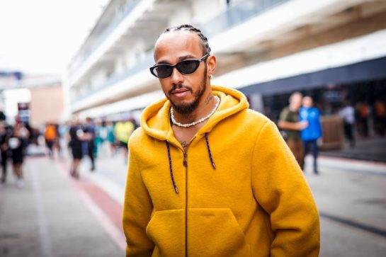 Lewis Hamilton (GBR) Ferrari.
16.10.2025. Formula 1 World Championship, Rd 19, United States Grand Prix, Austin, Texas, USA, Preparation Day.
- www.xpbimages.com, EMail: requests@xpbimages.com © Copyright: Bearne / XPB Images