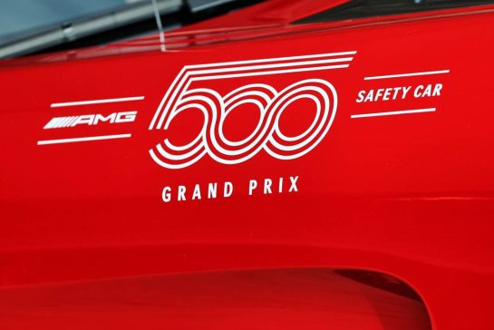 Circuit atmosphere - 500 Grand Prix for the Mercedes FIA Safety Car and Medical Car.
16.10.2025. Formula 1 World Championship, Rd 19, United States Grand Prix, Austin, Texas, USA, Preparation Day.
- www.xpbimages.com, EMail: requests@xpbimages.com © Copyright: Batchelor / XPB Images