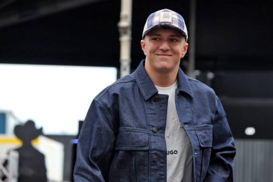 Isack Hadjar (FRA) Racing Bulls.
17.10.2025. Formula 1 World Championship, Rd 19, United States Grand Prix, Austin, Texas, USA, Sprint Qualifying Day
- www.xpbimages.com, EMail: requests@xpbimages.com © Copyright: Rew / XPB Images