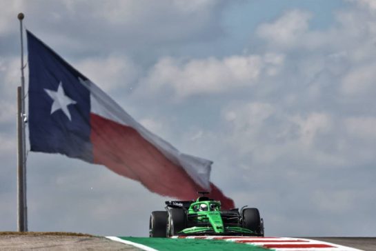 Nico Hulkenberg (GER) Sauber C45.
17.10.2025. Formula 1 World Championship, Rd 19, United States Grand Prix, Austin, Texas, USA, Sprint Qualifying Day
- www.xpbimages.com, EMail: requests@xpbimages.com © Copyright: Bearne / XPB Images