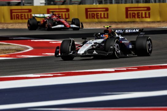 Carlos Sainz (ESP) Atlassian Williams Racing FW47.
17.10.2025. Formula 1 World Championship, Rd 19, United States Grand Prix, Austin, Texas, USA, Sprint Qualifying Day
- www.xpbimages.com, EMail: requests@xpbimages.com © Copyright: Rew / XPB Images