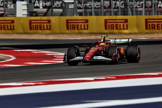 Lewis Hamilton (GBR) Ferrari SF-25.
17.10.2025. Formula 1 World Championship, Rd 19, United States Grand Prix, Austin, Texas, USA, Sprint Qualifying Day
- www.xpbimages.com, EMail: requests@xpbimages.com © Copyright: Rew / XPB Images