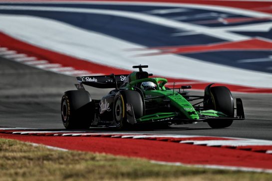 Nico Hulkenberg (GER) Sauber C45.
17.10.2025. Formula 1 World Championship, Rd 19, United States Grand Prix, Austin, Texas, USA, Sprint Qualifying Day
- www.xpbimages.com, EMail: requests@xpbimages.com © Copyright: Price / XPB Images