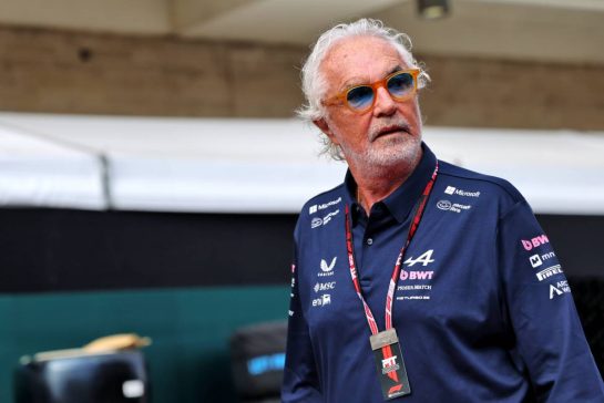 Flavio Briatore (ITA) Alpine F1 Team Executive Advisor.
18.10.2025. Formula 1 World Championship, Rd 19, United States Grand Prix, Austin, Texas, USA, Sprint and Qualifying Day.
- www.xpbimages.com, EMail: requests@xpbimages.com © Copyright: Batchelor / XPB Images