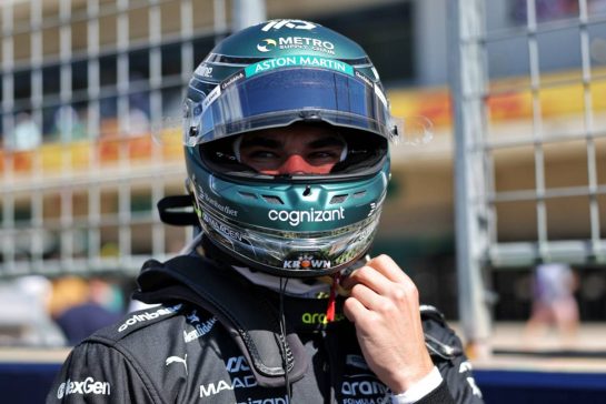 Lance Stroll (CDN) Aston Martin F1 Team on the grid.
18.10.2025. Formula 1 World Championship, Rd 19, United States Grand Prix, Austin, Texas, USA, Sprint and Qualifying Day.
- www.xpbimages.com, EMail: requests@xpbimages.com © Copyright: Charniaux / XPB Images