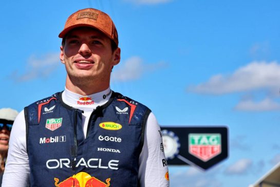 Max Verstappen (NLD) Red Bull Racing.
18.10.2025. Formula 1 World Championship, Rd 19, United States Grand Prix, Austin, Texas, USA, Sprint and Qualifying Day.
- www.xpbimages.com, EMail: requests@xpbimages.com © Copyright: Rew / XPB Images