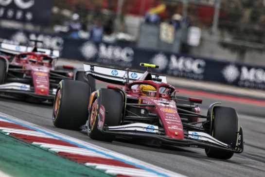 Lewis Hamilton (GBR) Ferrari SF-25.
18.10.2025. Formula 1 World Championship, Rd 19, United States Grand Prix, Austin, Texas, USA, Sprint and Qualifying Day.
- www.xpbimages.com, EMail: requests@xpbimages.com © Copyright: Charniaux / XPB Images