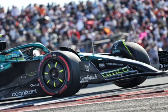 Fernando Alonso (ESP) Aston Martin F1 Team AMR25.
18.10.2025. Formula 1 World Championship, Rd 19, United States Grand Prix, Austin, Texas, USA, Sprint and Qualifying Day.
- www.xpbimages.com, EMail: requests@xpbimages.com © Copyright: Bearne / XPB Images