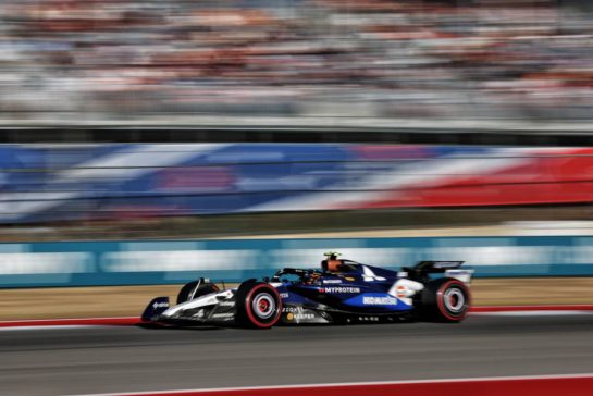 Carlos Sainz (ESP) Atlassian Williams Racing FW47.
18.10.2025. Formula 1 World Championship, Rd 19, United States Grand Prix, Austin, Texas, USA, Sprint and Qualifying Day.
- www.xpbimages.com, EMail: requests@xpbimages.com © Copyright: Moy / XPB Images