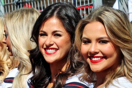 Circuit atmosphere - Houston Texans Cheerleaders at the drivers' parade.
19.10.2025. Formula 1 World Championship, Rd 19, United States Grand Prix, Austin, Texas, USA, Race Day.
- www.xpbimages.com, EMail: requests@xpbimages.com © Copyright: Batchelor / XPB Images
