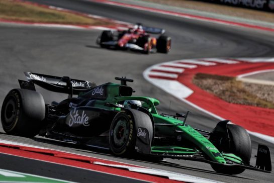 Nico Hulkenberg (GER) Sauber C45.
19.10.2025. Formula 1 World Championship, Rd 19, United States Grand Prix, Austin, Texas, USA, Race Day.
- www.xpbimages.com, EMail: requests@xpbimages.com © Copyright: Rew / XPB Images