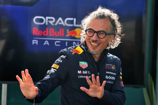 Laurent Mekies (FRA) Red Bull Racing Team Principal and CEO.
24.10.2025. Formula 1 World Championship, Rd 20, Mexican Grand Prix, Mexico City, Mexico, Practice Day.
- www.xpbimages.com, EMail: requests@xpbimages.com © Copyright: Moy / XPB Images