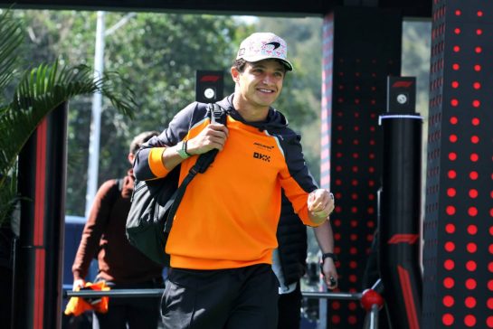 Lando Norris (GBR) McLaren.
24.10.2025. Formula 1 World Championship, Rd 20, Mexican Grand Prix, Mexico City, Mexico, Practice Day.
- www.xpbimages.com, EMail: requests@xpbimages.com © Copyright: Moy / XPB Images
