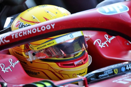 Lewis Hamilton (GBR) Ferrari SF-25.
24.10.2025. Formula 1 World Championship, Rd 20, Mexican Grand Prix, Mexico City, Mexico, Practice Day.
- www.xpbimages.com, EMail: requests@xpbimages.com © Copyright: Batchelor / XPB Images