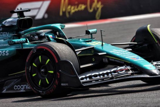 Lance Stroll (CDN) Aston Martin F1 Team AMR25.
25.10.2025. Formula 1 World Championship, Rd 20, Mexican Grand Prix, Mexico City, Mexico, Qualifying Day.
- www.xpbimages.com, EMail: requests@xpbimages.com © Copyright: Bearne / XPB Images