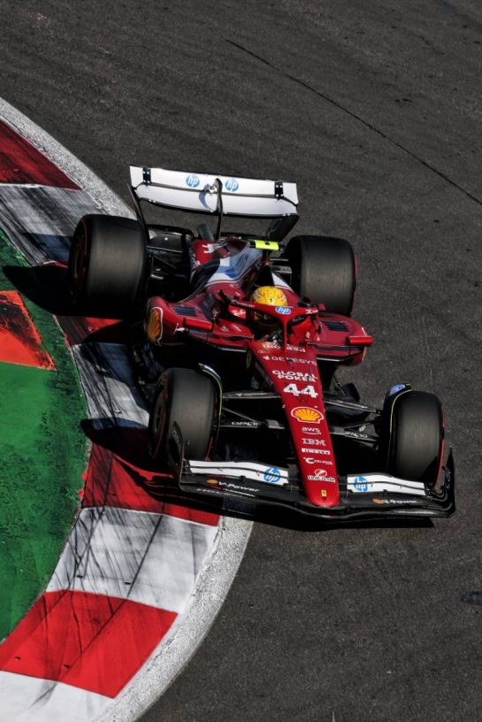 Lewis Hamilton (GBR) Ferrari SF-25.
25.10.2025. Formula 1 World Championship, Rd 20, Mexican Grand Prix, Mexico City, Mexico, Qualifying Day.
- www.xpbimages.com, EMail: requests@xpbimages.com © Copyright: Moy / XPB Images