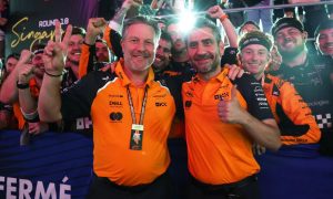 Brown praises McLaren family after title glory: ‘Such a team effort’