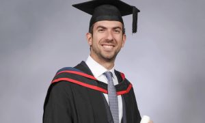 No safety car needed: Nicholas Latifi completes his MBA journey