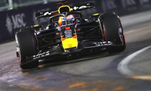 Verstappen banking on track evolution after slippery Vegas start