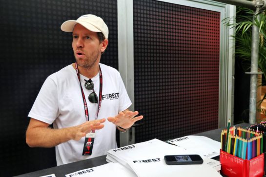 Sebastian Vettel (GER).
06.11.2025. Formula 1 World Championship, Rd 21, Brazilian Grand Prix, Sao Paulo, Brazil, Preparation Day.
- www.xpbimages.com, EMail: requests@xpbimages.com © Copyright: Batchelor / XPB Images