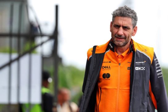 Andrea Stella (ITA) McLaren Team Principal.
06.11.2025. Formula 1 World Championship, Rd 21, Brazilian Grand Prix, Sao Paulo, Brazil, Preparation Day.
- www.xpbimages.com, EMail: requests@xpbimages.com © Copyright: Rew / XPB Images