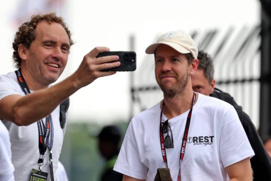Sebastian Vettel (GER).
07.11.2025. Formula 1 World Championship, Rd 21, Brazilian Grand Prix, Sao Paulo, Brazil, Sprint Qualifying Day.
- www.xpbimages.com, EMail: requests@xpbimages.com © Copyright: Rew / XPB Images