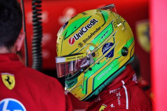 Lewis Hamilton (GBR) Ferrari.
07.11.2025. Formula 1 World Championship, Rd 21, Brazilian Grand Prix, Sao Paulo, Brazil, Sprint Qualifying Day.
- www.xpbimages.com, EMail: requests@xpbimages.com © Copyright: Batchelor / XPB Images