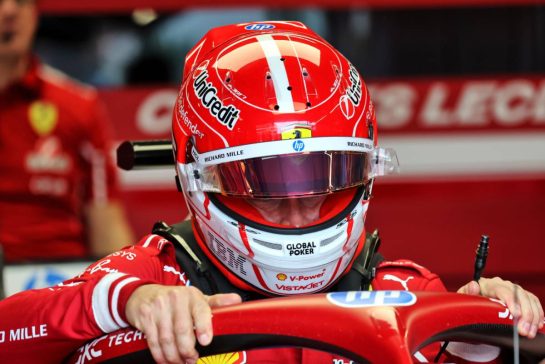 Charles Leclerc (MON) Ferrari SF-25.
07.11.2025. Formula 1 World Championship, Rd 21, Brazilian Grand Prix, Sao Paulo, Brazil, Sprint Qualifying Day.
- www.xpbimages.com, EMail: requests@xpbimages.com © Copyright: Batchelor / XPB Images