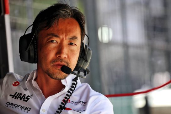 Ayao Komatsu (JPN) Haas F1 Team Principal.
07.11.2025. Formula 1 World Championship, Rd 21, Brazilian Grand Prix, Sao Paulo, Brazil, Sprint Qualifying Day.
- www.xpbimages.com, EMail: requests@xpbimages.com © Copyright: Batchelor / XPB Images