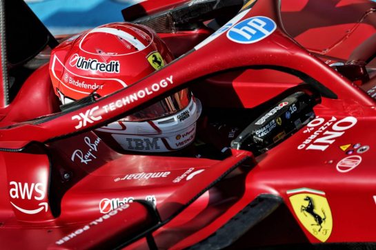 Charles Leclerc (MON) Ferrari SF-25.
07.11.2025. Formula 1 World Championship, Rd 21, Brazilian Grand Prix, Sao Paulo, Brazil, Sprint Qualifying Day.
- www.xpbimages.com, EMail: requests@xpbimages.com © Copyright: Batchelor / XPB Images