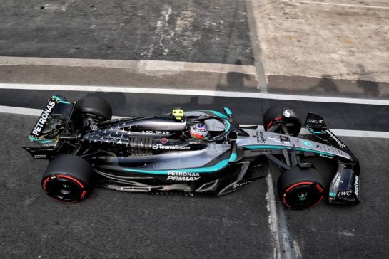 Andrea Kimi Antonelli (ITA) Mercedes AMG F1 W16.
07.11.2025. Formula 1 World Championship, Rd 21, Brazilian Grand Prix, Sao Paulo, Brazil, Sprint Qualifying Day.
- www.xpbimages.com, EMail: requests@xpbimages.com © Copyright: Batchelor / XPB Images