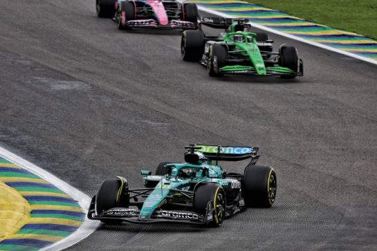 Lance Stroll (CDN) Aston Martin F1 Team AMR25.
08.11.2025. Formula 1 World Championship, Rd 21, Brazilian Grand Prix, Sao Paulo, Brazil, Sprint and Qualifying Day.
- www.xpbimages.com, EMail: requests@xpbimages.com © Copyright: Batchelor / XPB Images