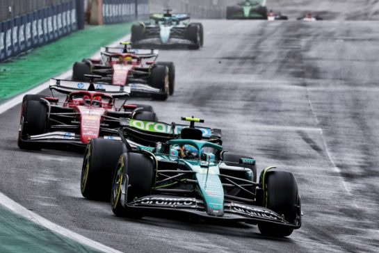 Fernando Alonso (ESP) Aston Martin F1 Team AMR25.
08.11.2025. Formula 1 World Championship, Rd 21, Brazilian Grand Prix, Sao Paulo, Brazil, Sprint and Qualifying Day.
- www.xpbimages.com, EMail: requests@xpbimages.com © Copyright: Charniaux / XPB Images