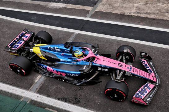 Pierre Gasly (FRA) Alpine F1 Team A525.
08.11.2025. Formula 1 World Championship, Rd 21, Brazilian Grand Prix, Sao Paulo, Brazil, Sprint and Qualifying Day.
- www.xpbimages.com, EMail: requests@xpbimages.com © Copyright: Batchelor / XPB Images
