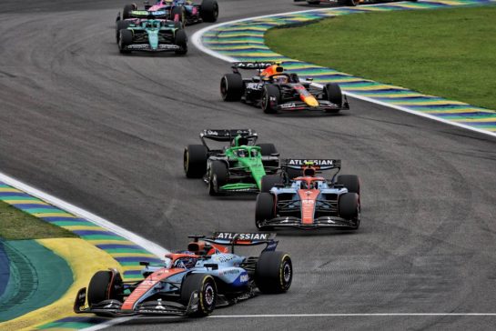 Alexander Albon (THA) Atlassian Williams Racing FW47.
09.11.2025. Formula 1 World Championship, Rd 21, Brazilian Grand Prix, Sao Paulo, Brazil, Race Day.
- www.xpbimages.com, EMail: requests@xpbimages.com © Copyright: Batchelor / XPB Images