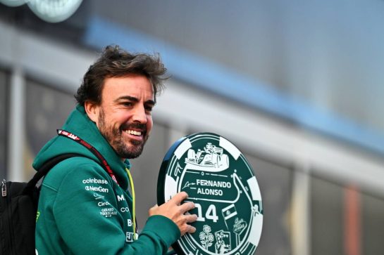 Fernando Alonso (ESP) Aston Martin F1 Team.
20.11.2025. Formula 1 World Championship, Rd 22, Las Vegas Grand Prix, Las Vegas, Nevada, USA, Practice Day
- www.xpbimages.com, EMail: requests@xpbimages.com © Copyright: Price / XPB Images