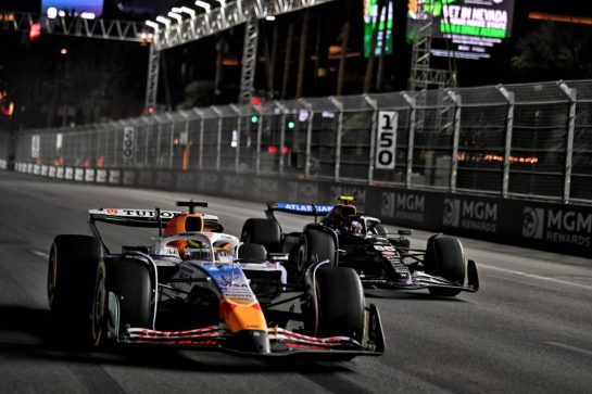 Isack Hadjar (FRA) Racing Bulls VCARB 02.
20.11.2025. Formula 1 World Championship, Rd 22, Las Vegas Grand Prix, Las Vegas, Nevada, USA, Practice Day
- www.xpbimages.com, EMail: requests@xpbimages.com © Copyright: Price / XPB Images