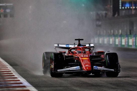 Charles Leclerc (MON) Ferrari SF-25.
21.11.2025. Formula 1 World Championship, Rd 22, Las Vegas Grand Prix, Las Vegas, Nevada, USA, Qualifying Day.
- www.xpbimages.com, EMail: requests@xpbimages.com © Copyright: Moy / XPB Images