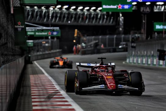 Charles Leclerc (MON) Ferrari SF-25.
22.11.2025. Formula 1 World Championship, Rd 22, Las Vegas Grand Prix, Las Vegas, Nevada, USA, Race Day.
- www.xpbimages.com, EMail: requests@xpbimages.com © Copyright: Batchelor / XPB Images