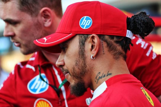 Lewis Hamilton (GBR) Ferrari.
27.11.2025. Formula 1 World Championship, Rd 23, Qatar Grand Prix, Doha, Qatar, Preparation Day.
- www.xpbimages.com, EMail: requests@xpbimages.com © Copyright: Batchelor / XPB Images