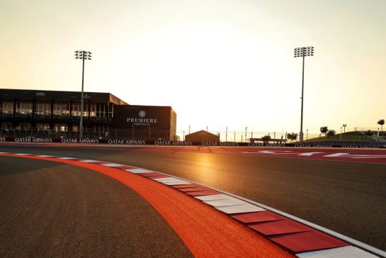 Circuit atmosphere - kerb detail.
27.11.2025. Formula 1 World Championship, Rd 23, Qatar Grand Prix, Doha, Qatar, Preparation Day.
- www.xpbimages.com, EMail: requests@xpbimages.com © Copyright: Moy / XPB Images