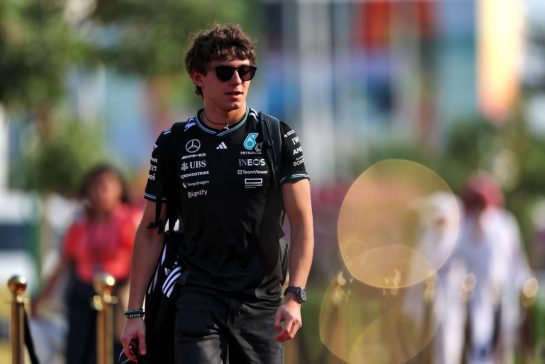 Andrea Kimi Antonelli (ITA) Mercedes AMG F1.
28.11.2025 Formula 1 World Championship, Rd 23, Qatar Grand Prix, Doha, Qatar, Sprint Qualifying Day.
- www.xpbimages.com, EMail: requests@xpbimages.com © Copyright: Charniaux / XPB Images