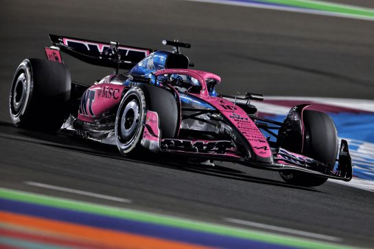 Pierre Gasly (FRA) Alpine F1 Team A525.
28.11.2025 Formula 1 World Championship, Rd 23, Qatar Grand Prix, Doha, Qatar, Sprint Qualifying Day.
- www.xpbimages.com, EMail: requests@xpbimages.com © Copyright: Charniaux / XPB Images