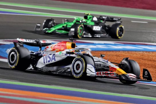 Isack Hadjar (FRA) Racing Bulls VCARB 02.
29.11.2025. Formula 1 World Championship, Rd 23, Qatar Grand Prix, Doha, Qatar, Sprint and Qualifying Day.
- www.xpbimages.com, EMail: requests@xpbimages.com © Copyright: Charniaux / XPB Images