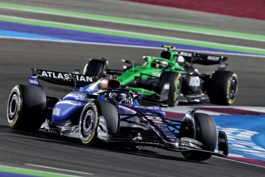 Alexander Albon (THA) Atlassian Williams Racing FW47.
29.11.2025. Formula 1 World Championship, Rd 23, Qatar Grand Prix, Doha, Qatar, Sprint and Qualifying Day.
- www.xpbimages.com, EMail: requests@xpbimages.com © Copyright: Charniaux / XPB Images