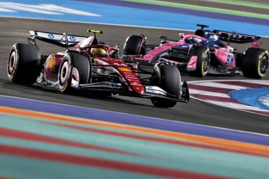 Lewis Hamilton (GBR) Ferrari SF-25.
29.11.2025. Formula 1 World Championship, Rd 23, Qatar Grand Prix, Doha, Qatar, Sprint and Qualifying Day.
- www.xpbimages.com, EMail: requests@xpbimages.com © Copyright: Charniaux / XPB Images