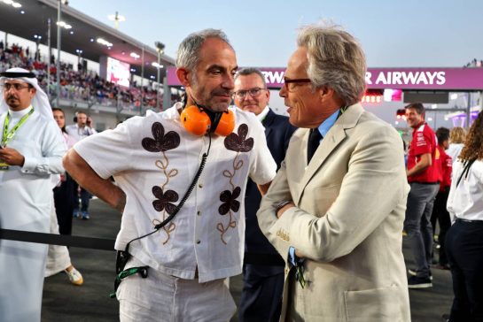 (L to R): Adam Norris (GBR) with Charles Gordon-Lennox, Duke of Richmond (GBR).
29.11.2025. Formula 1 World Championship, Rd 23, Qatar Grand Prix, Doha, Qatar, Sprint and Qualifying Day.
- www.xpbimages.com, EMail: requests@xpbimages.com © Copyright: Moy / XPB Images