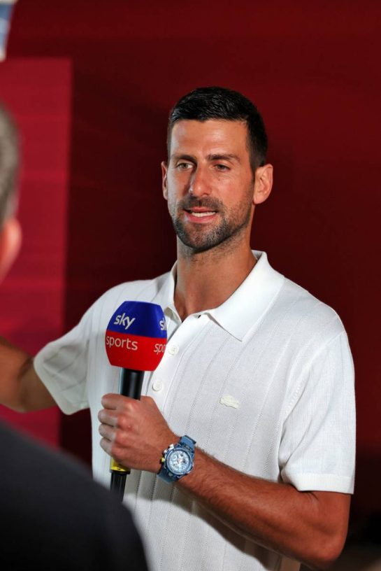 Novak Djokovic (SRB) Tennis Player.
29.11.2025. Formula 1 World Championship, Rd 23, Qatar Grand Prix, Doha, Qatar, Sprint and Qualifying Day.
- www.xpbimages.com, EMail: requests@xpbimages.com © Copyright: Moy / XPB Images